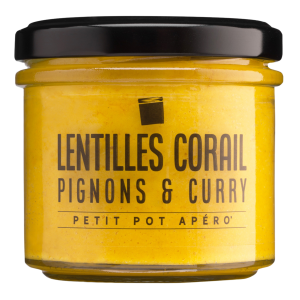 LENTILLES CORAIL, PIGNONS & CURRY